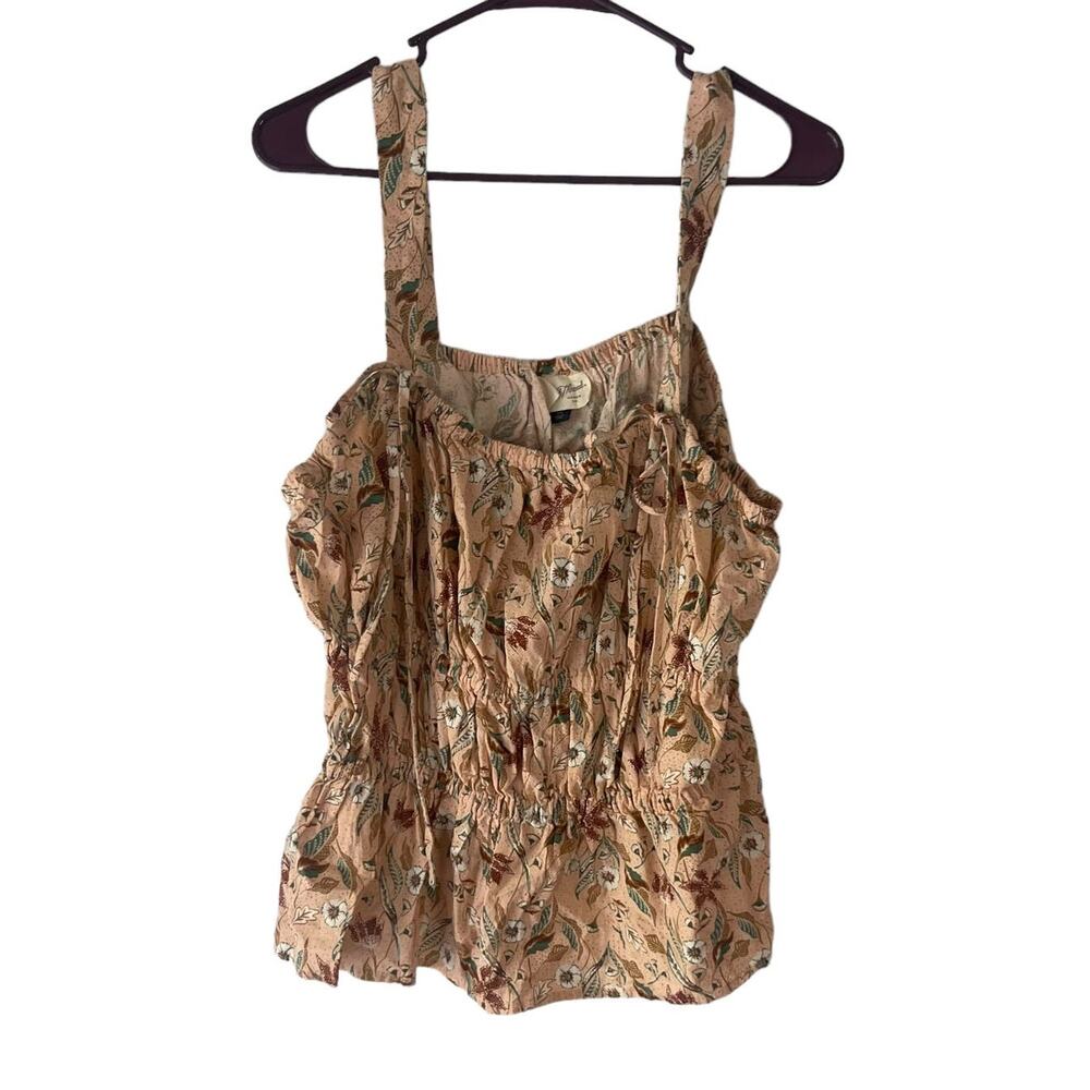 Universal Threads Plus Size XXL‎ Off Shoulder Pink Floral Boho Blouse